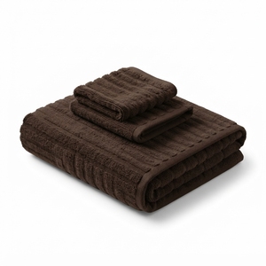 Combed Cotton <b>Washcloth</b> Luxury Soft <b>Face</b> and Body Cleaning Towel - Product Image 5
