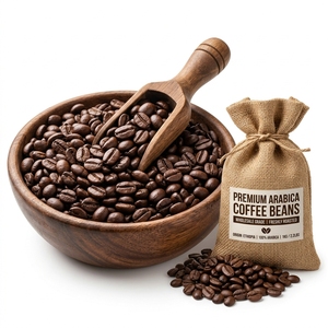 Granos de Café Arábica Tostados Premium, Granos de Café Enteros de Alta Calidad, Aroma Rico, Café Gourmet Fresco, Suministro al por Mayor - Product Image 3