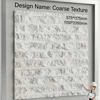 Carreaux flexibles à texture rugueuse, panneau mural en ardoise, carreaux courbes, carreaux MCM, carreaux muraux modernes, imitation brique mate, utilisation intérieure, hall