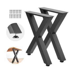 Patas de Muebles de Acero Resistentes de 29.5'' de Alto x 23.6'' de Ancho, Diseño Modular, Fácil Montaje, Carga Máxima de 2204 Libras, para Muebles del Hogar - Product Image 1