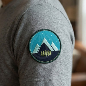 Custom <b>Sew</b> <b>On</b> <b>Patches</b> With Premium Thread Embroidery For Jackets Hoodies Shirts Hats Bags And Clothing Accessories - Product Image 4