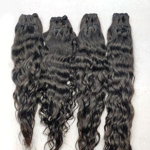 ผมดิบหยักศกธรรมชาติที่มีเกล็ดผมหยักศก100% อินเดียเส้นเดียวที่ดีที่สุด - Product Image 4