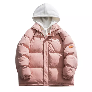 Veste matelassée vintage de haute qualité, personnalisée par un designer, pour l'hiver, chaude, rembourrée, avec fermeture éclair - Product Image 3