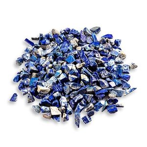 Venta al por Mayor de Grava de Cristal de Lapislázuli Grabada de 3-5mm, Piedra Curativa a Granel para Decoración del Hogar y Regalos en Amayra Crystals Exports - Product Image 1