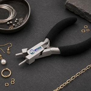 Pince à bec rond professionnel en acier inoxydable pour la fabrication de bijoux, outil de bouclage de fil et de perlage, fabricant OEM ODM - Product Image 4