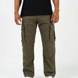 Pantalones Cargo para Mujer, Estilo Casual, Multibolsillos, Transpirables, Cómodos, Mezcla de Algodón, Atuendo Diario a la Moda - Product Image 1