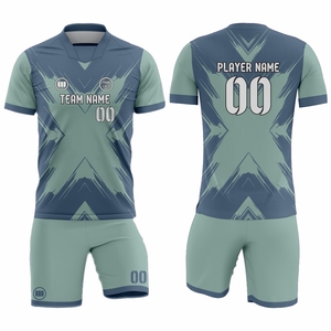 Uniforme de Fútbol Personalizado con Camiseta, Pantalones Cortos y Calcetines, Fabricante de Uniformes para Equipos de Fútbol - Product Image 1