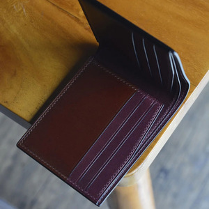 Portefeuilles pour hommes faits à la main de qualité supérieure, fins, minimalistes, avec blocage RFID, couleur/taille/logo personnalisés, OEM, export, fournisseur en gros de mode - Product Image 5