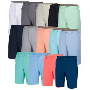 Pantalones cortos de golf para hombre, de secado rápido, tela elástica, transpirable, cómodo, ropa deportiva para exteriores - Product Image 1