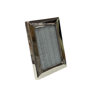 Luxury Silver Metal Photo <b>Frame</b> Elegant Polished Nickel <b>Picture</b> <b>Frame</b> for Desktop Decor & <b>Wedding</b> Gifts Wholesale Custom Size - Product Image 6