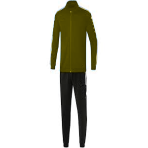 ชุดวอร์มแขนยาวสำหรับผู้ชาย พร้อมกางเกงสีดำ ผ้าโพลีเอสเตอร์ ระบายอากาศได้ดี ใส่ได้ทุกฤดู ชุดแจ็คเก็ตและกางเกงโพลีเอสเตอร์ สำหรับผู้ใหญ่ทุกวัย - Product Image 2
