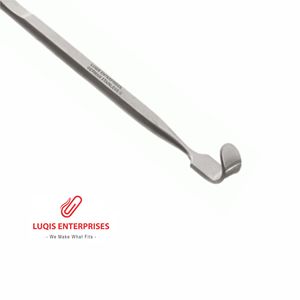 Rétracteur trachéal Jackson 17 cm, double extrémité, en acier inoxydable, instrument chirurgical réutilisable - Product Image 4