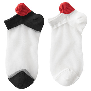 Cotton Spandex Anti-Slip Breathable Terry Cushion Ankle Socks for Running Workouts-Autumn Season - Product Image 2
