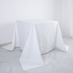 Housse de table extensible jetable en coton non tissé, élastique, résistante à l'huile et à l'eau, écologique et durable, idéale pour les mariages - Product Image 5