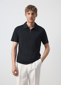 Chemises de golf pour hommes de haute qualité, imprimées numériquement sur le devant, respirantes, écologiques, en jersey tricoté polyester/coton - Product Image 6