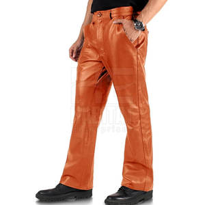 กางเกงหนังผู้ชายสไตล์คลาสสิก ดีไซน์ทันสมัย วัสดุทนทาน สวมใส่สบาย เหมาะสำหรับผู้ชายทุกวัย - Product Image 3