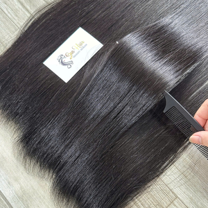 Vente en gros Top Grade Frontal vietnamien 13x6 HD Dentelle Droite Naturelle Super Double Dessiné 100% Vierge Cuticule Aligné Cheveux Humains - Product Image 3