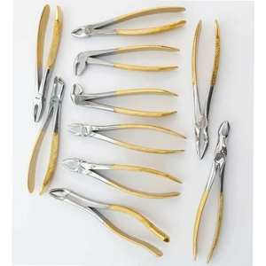 Colección de Pinzas Quirúrgicas Dentales, Pinzas de Extracción de Dientes para Adultos y Niños, Juego de Instrumentos Dentales Manuales de Acero Inoxidable - Product Image 1