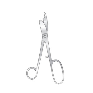 กรรไกรตัดเฝือก 240 มม. สแตนเลสสตีล สำหรับศัลยกรรมกระดูกและข้อ ยี่ห้อ Guys Plaster Shears ผลิตในปากีสถาน - Product Image 1
