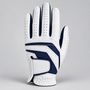 Gants de golf personnalisés, vêtements de sport pour les mains avec des matériaux de qualité supérieure, fermeture de poignet réglable et adhérence améliorée pour l'entraînement au golf - Product Image 3