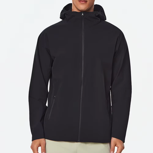Conjunto de Chándal Cortavientos de Nylon Personalizado con Sudadera con Cremallera y Pantalones Cortos, Conjunto Corto Liso Cortavientos para Hombre, Conjunto de Chándal Cortavientos 2026 - Product Image 1