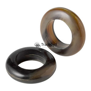 Anneau de serviette de luxe en corne écologique, fait main, élégant, pour la décoration de table, idéal pour les cadeaux Tradebyd - Product Image 2
