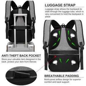 New Design Custom Logo Smooth Zipper Comfortable Multi Pocket <b>Large</b> Capacity Lightweight Best Seller Breathable <b>School</b> Back Pack - Product Image 6