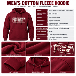 Sudadera con Capucha de Alta Calidad, 500 GSM, 100% Algodón, con Logotipo Personalizado, Estilo Urbano, Gruesa, Holgada, para Mujer - Product Image 6