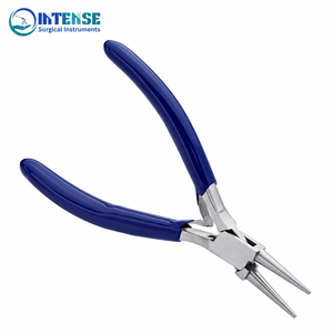 Pinzas de Punta Redonda de Acero Inoxidable INTENSE SURGICAL INSTRUMENTS para Joyería, Herramientas para Doblar Alambre y Formar Lazos - Product Image 1