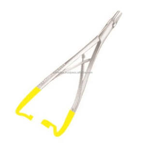 Portaagujas Mathieu-Ryder de Acero Inoxidable de la Mejor Calidad A-1 VERITAS T/c, Instrumentos de Sutura |   Kit de sutura, instrumento médico - Product Image 4