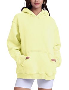 Sudadera con capucha para mujer urbana, oversize, con efecto desgastado, lavado vintage, descolorida y rasgada, estilo streetwear, con logotipo personalizado, estilo grunge, de tejido grueso, casual - Product Image 6