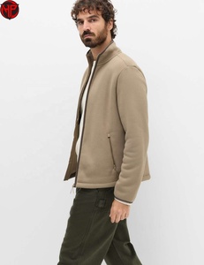 <b>Men's</b> Full Zip <b>Fleece</b> <b>Jacket</b> Sherpa <b>Lined</b> Regular Fit Long Sleeve Outerwear for Winter Outdoor Wear <b>Men</b> Polar <b>Fleece</b> <b>Jacket</b> - Product Image 3