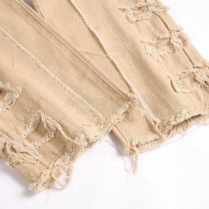Pantalones de Lona de Primera Calidad con Cintura Media, Tela Suave y Estilo Moderno para un Look Casual y Cómodo para el Día a Día - Product Image 3
