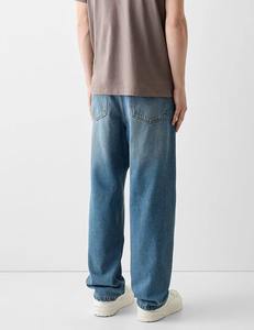 Pantalones Vaqueros Rectos para Hombre, Nueva Moda, Transpirables, Ecológicos, Ligeros, Corte Regular, Alta Calidad, Diseño Personalizado con Logotipo - Product Image 2