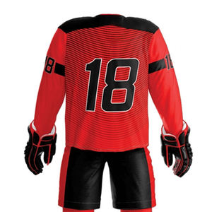 Uniformes de hockey sur glace à manches longues les plus vendus avec un nouveau design, tissus respirants, service OEM, couleurs et tailles personnalisées, haute qualité - Product Image 5