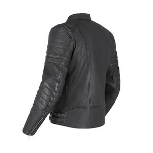 Nouvelle Arrivée Haute Qualité 2026 – Blouson en Cuir Véritable Style Motard à Fermeture Éclair, Meilleure Vente en Gros - Product Image 4