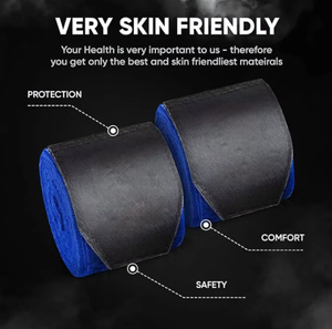 PROFIT SPORTS Black PVC Self-Adhering Adjustable Unisex <b>Hand</b> Wraps 2 in Width 10 M Length for <b>Weight</b> Lifting Sports Protection - Product Image 2