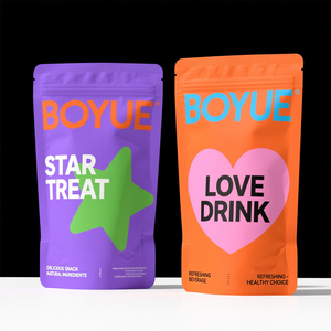 Factory Supplier ECO Friendly Resealable 250g Roasted Coffee Bean <b>Packing</b> Matt Finish Flat Bottom Coffee <b>Bag</b> - Product Image 3