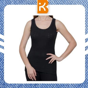 Camiseta térmica sin mangas de primera calidad, suave, de algodón, ligera y cálida, ideal como capa base. - Product Image 2