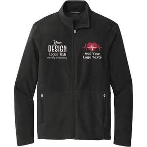 2025 hommes F151 broderie personnalisée micropolaire vestes en cuir véritable XS taille collé uni teint votre propre Logo textes - Product Image 2