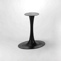 Base de mesa retro de hierro fundido, base de mesa de hierro resistente al óxido, base de mesa de bar Atomic Tulip