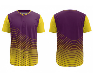 Professional <b>Baseball</b> Jersey Custom Design Service Lightweight Sublimated Jersey with Custom Logo & Numbers Breathable Polyester - Product Image 3