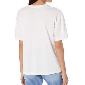 เสื้อยืดลำลองผู้หญิงขายส่ง คอโอ แขนสั้น ผ้าฝ้าย ลายเรียบ ทรงเข้ารูป ระบายอากาศ แห้งเร็ว ปรับแต่งได้ สำหรับฤดูร้อน - Product Image 3