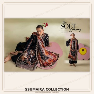 Colección de Ropa de Jardín Gul Ahmed Bagheecha 2026 de Ssumaira | Conjuntos de 3 Piezas de Tela Estampada y Bordada | Ropa de Mujer Paquistaní al por Mayor - Product Image 4