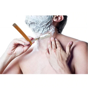 Wholesale Wood Handle Classical Straight Razors Custom Barber Razors German Stainless Steel CE Certified Tegra Surgical Bikini - Product Image 6