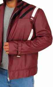 Top Best Sale Waterproof Mens Leather Jacket Winter Casual <b>Canvas</b> <b>Plain</b> Dyed Slim Fit Fashion Leather Men Jacket - Product Image 2