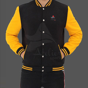 Chaqueta Varsity para Chico, Colores Atractivos, Diferentes Estilos, Precio Económico, Chaqueta Varsity de Béisbol para Escuela Secundaria, Última Tendencia, OEM - Product Image 4