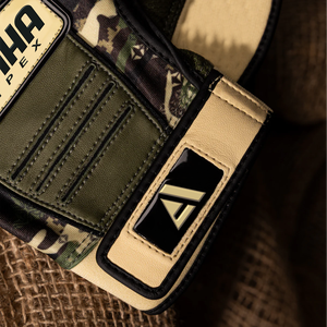 Guante de Béisbol Personalizable de Cuero Premium con Diseño de Camuflaje, Cierre de Gancho y Bucle, Antideslizante y Duradero, Puño Corto Personalizado - Product Image 4