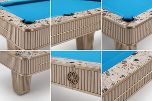 Table de billard moderne Vindsor Grand Edition avec plateau de salle à manger |   Table de billard convertible de luxe pour les intérieurs de maison - Product Image 3