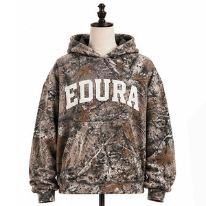 Ensemble de survêtement rétro pour homme 2026 avec capuche, impression numérique 3D, broderie et technique de lavage vieilli, en polyester/coton - Product Image 1